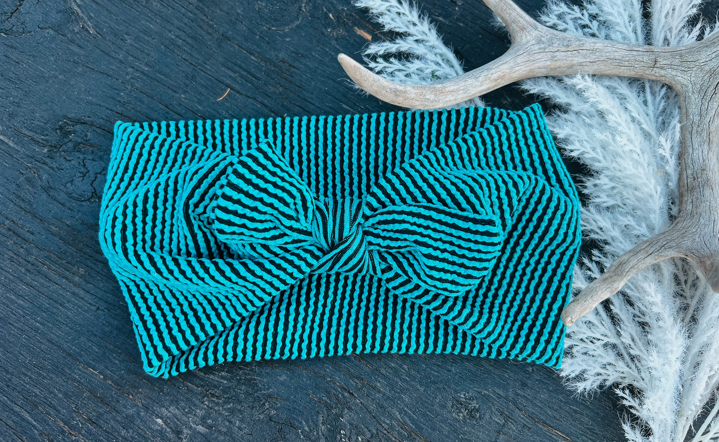 Turquoise + black urban