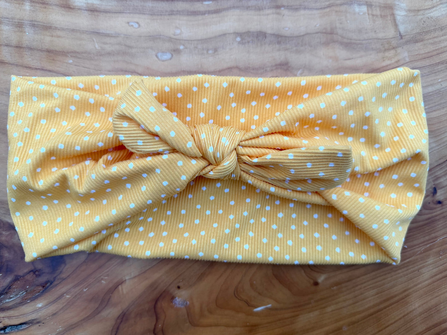 Golden polka dots