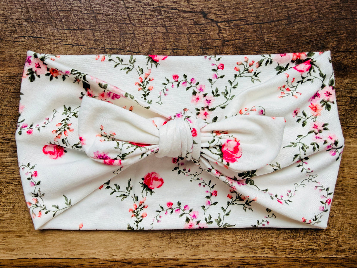 Pink floral vine