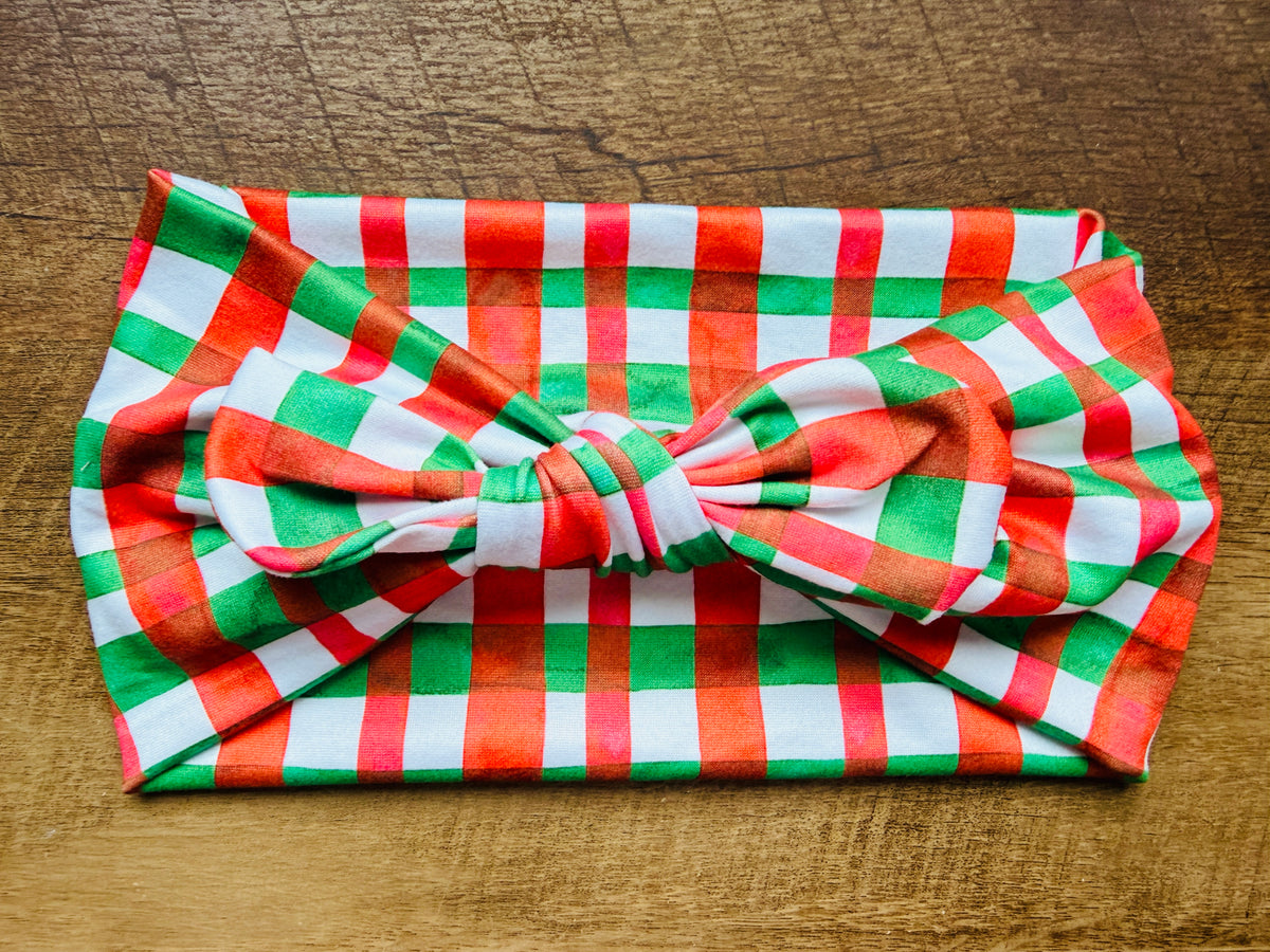 Red + Green Christmas Plaid