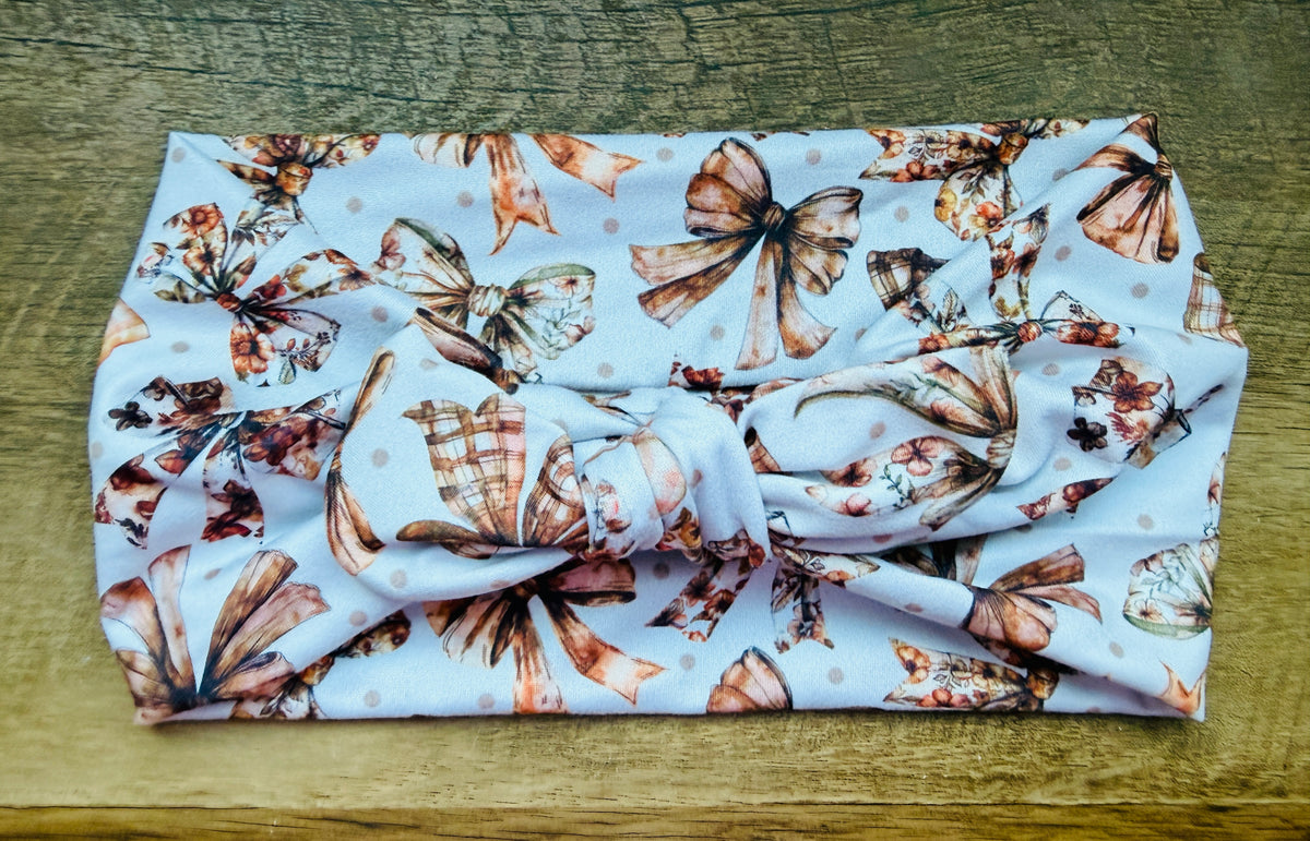 Fall boho bows