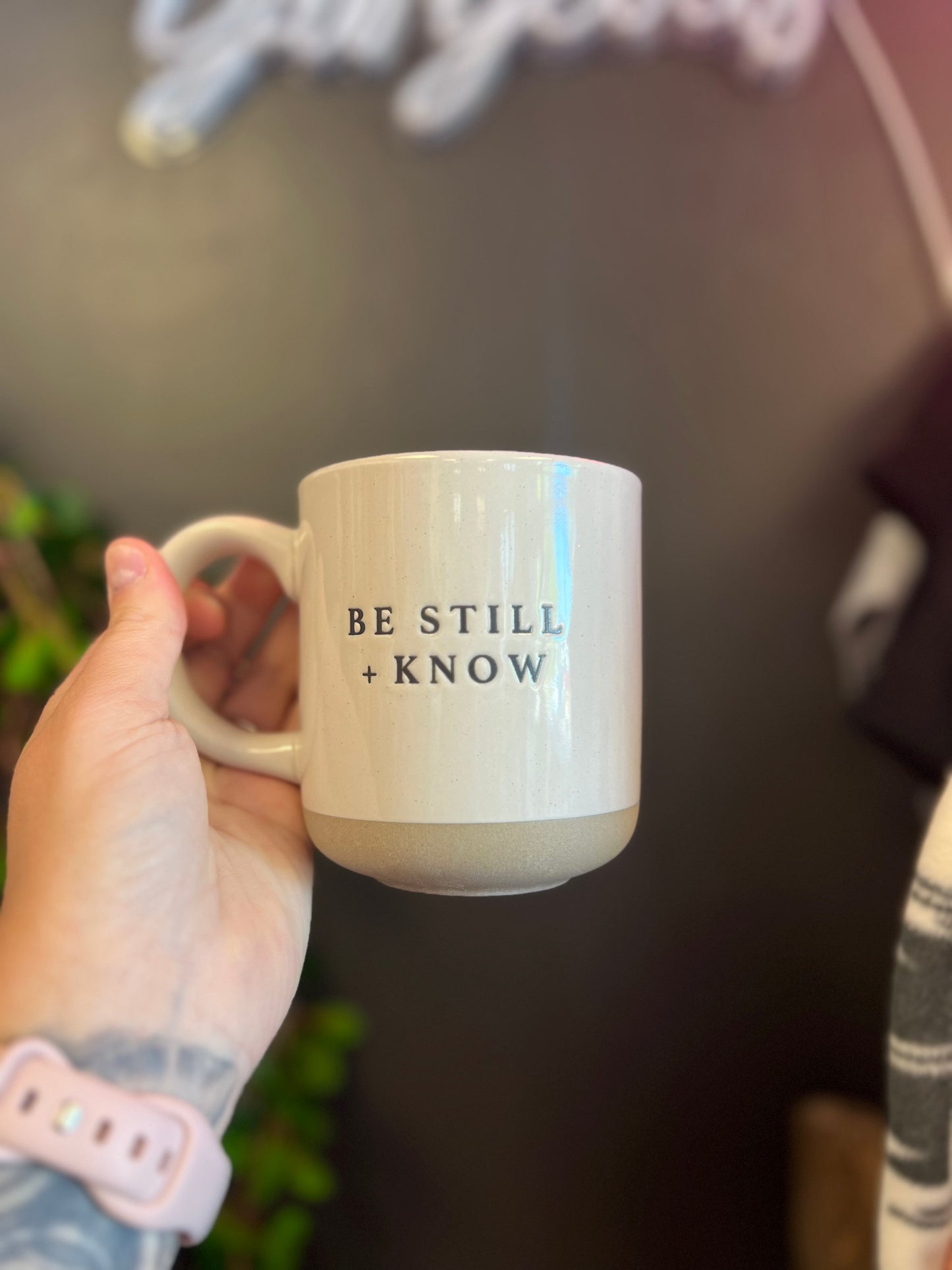 Be still + know