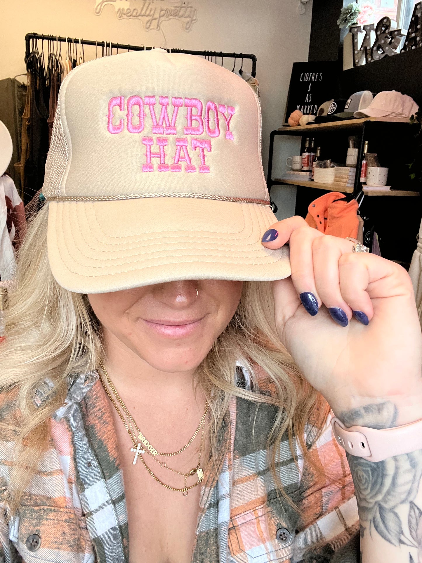 Cowboy hat - Embroidered