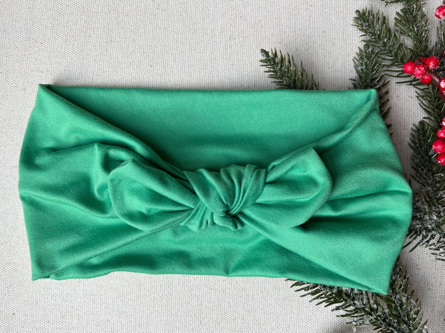 grinch green Faux Bow