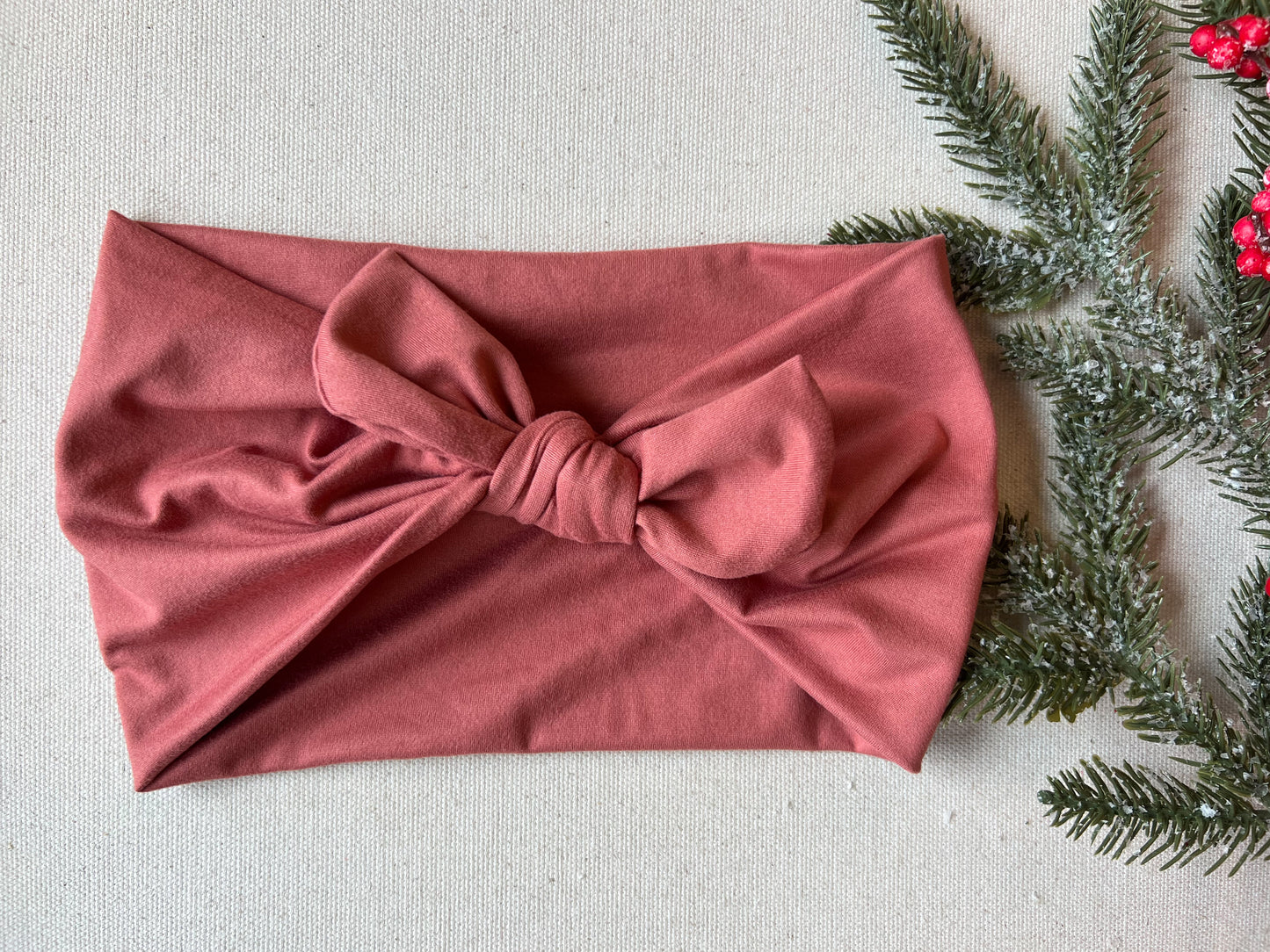 Copper Faux Bow