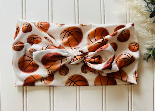 Basketball faux bow