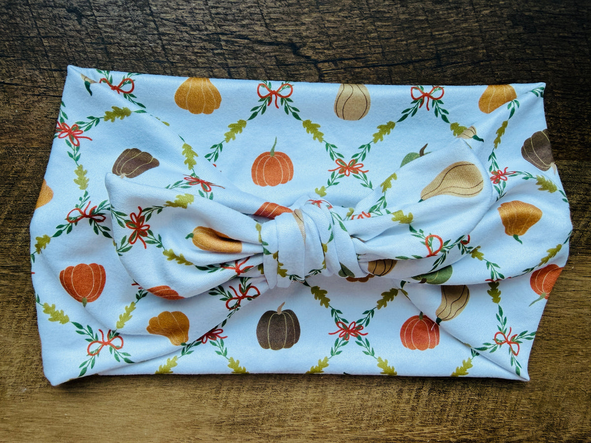 Pumpkin + squash in vines