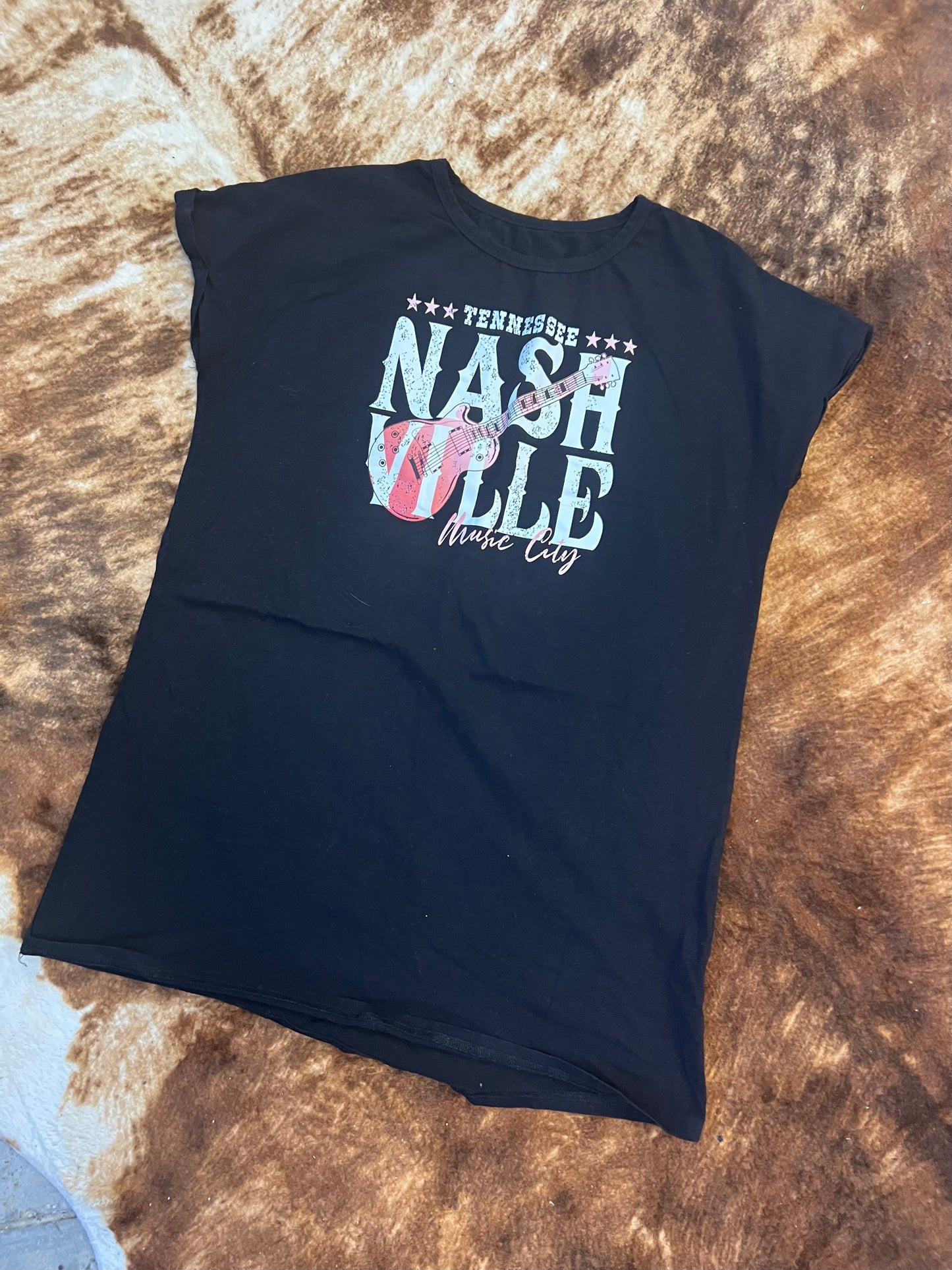 Nashville tee shirt dress