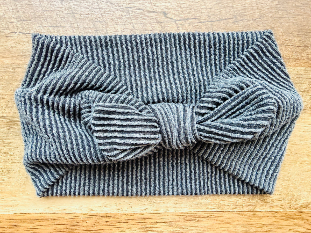 Charcoal ribbed