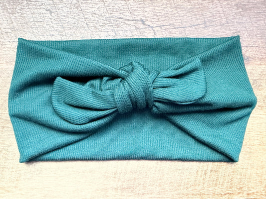 Ribbed forest green