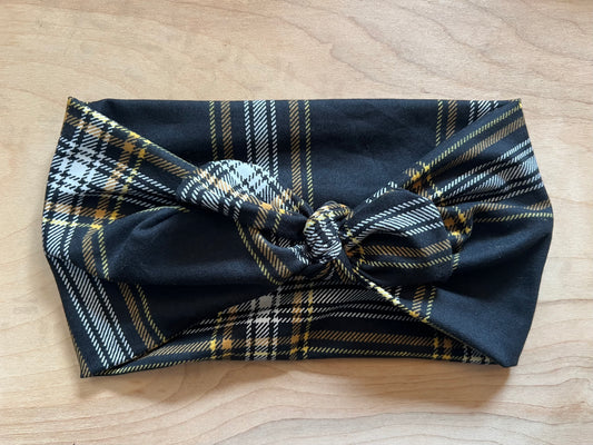 Black plaid