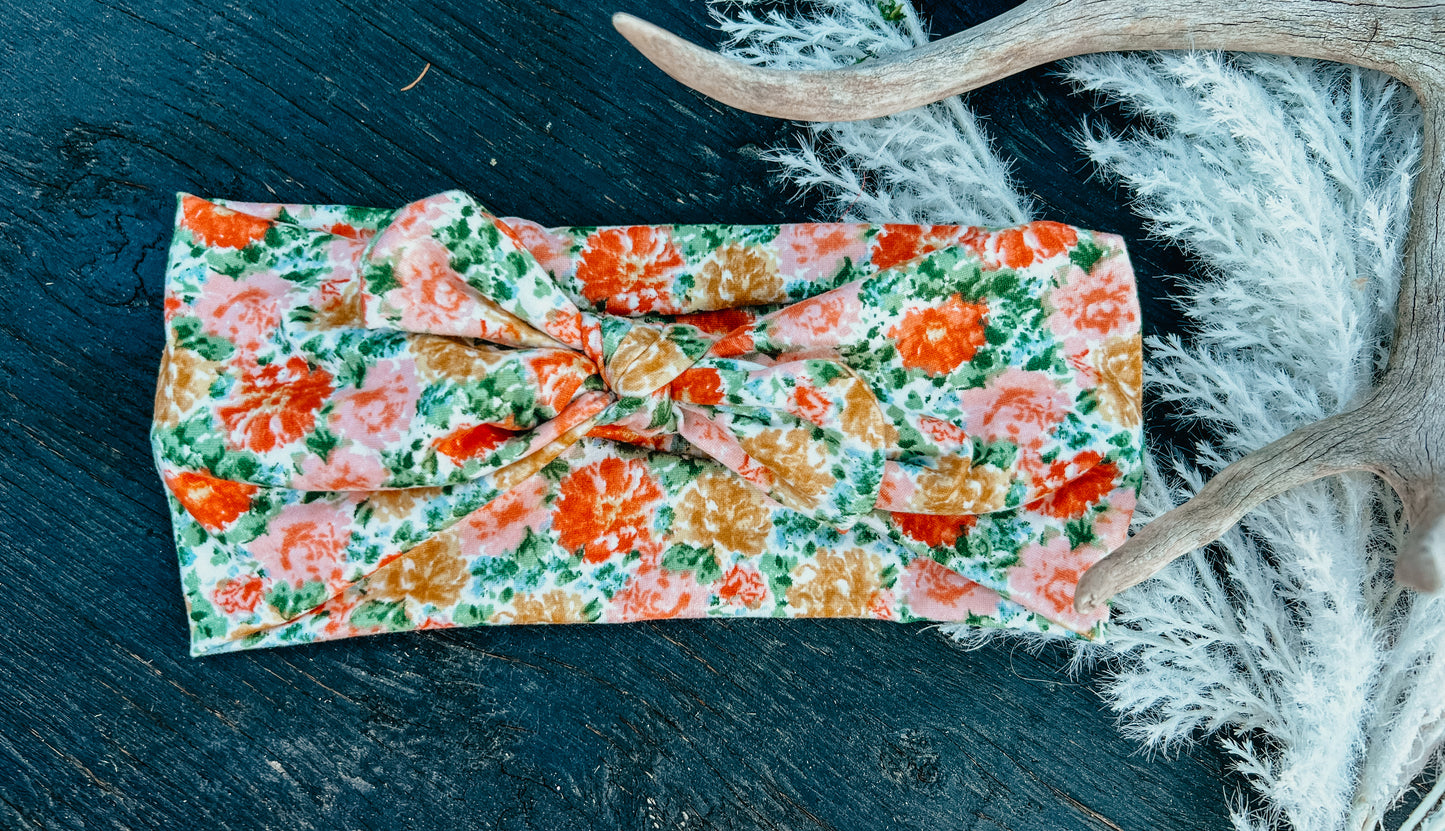 Boho summer floral