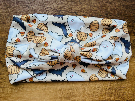Ghost bat pumpkin candy corn
