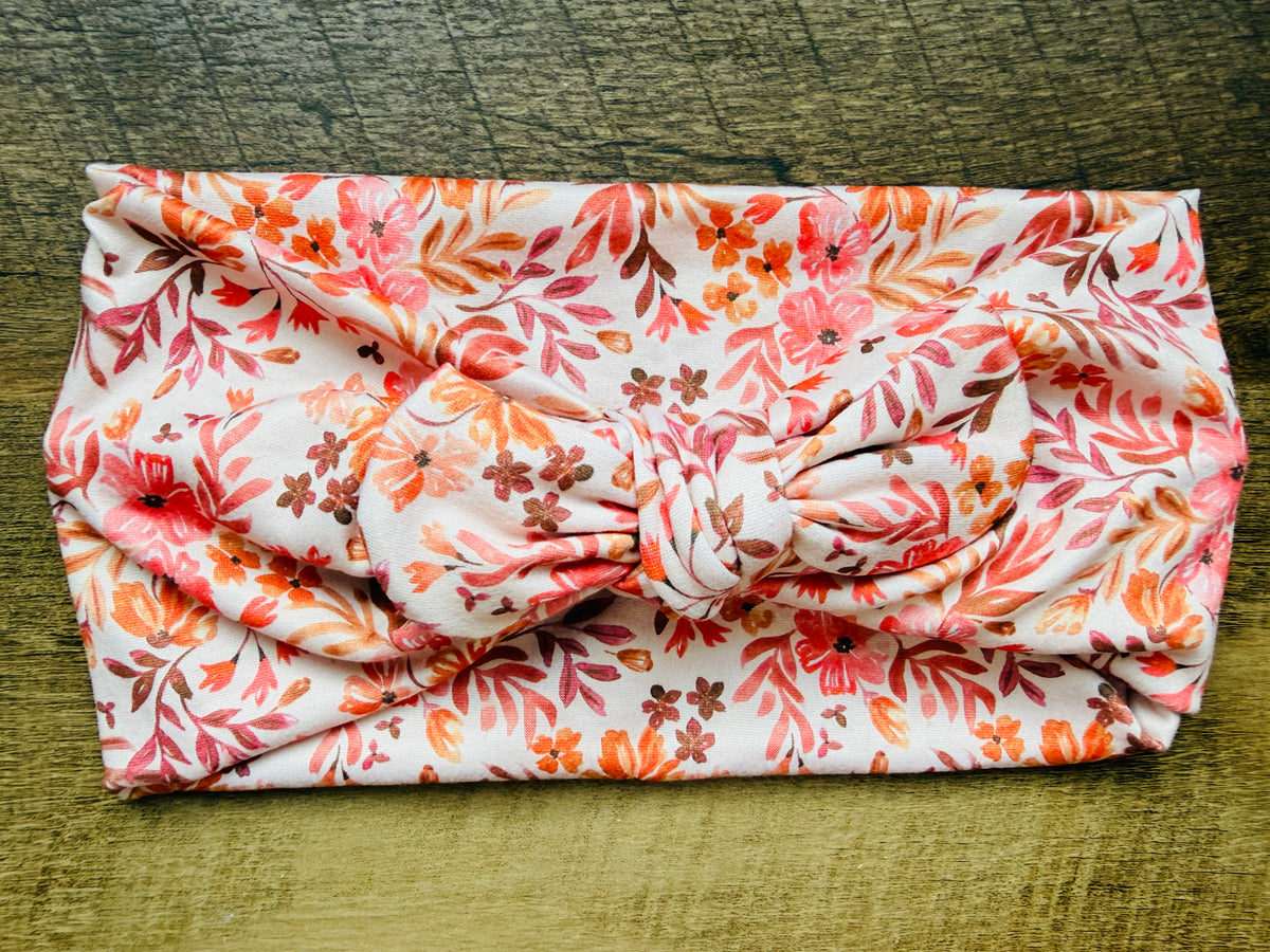 Fall pink floral + vines