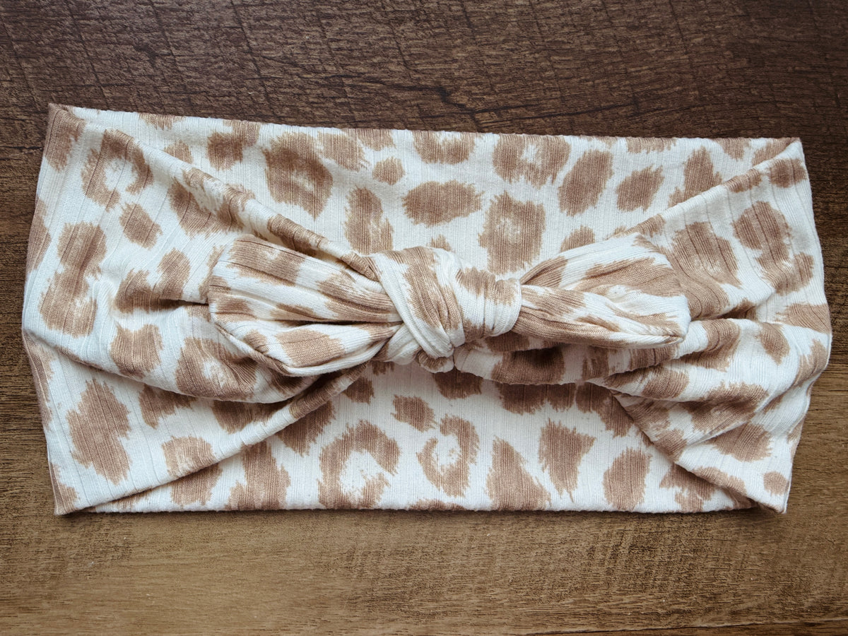 Leopard ribbed