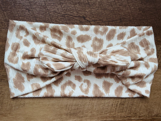 Leopard ribbed