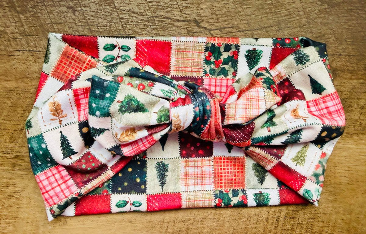 Christmas patchwork plaid