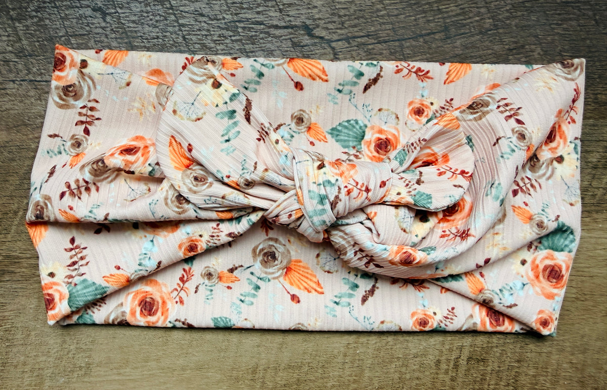Tan fall floral