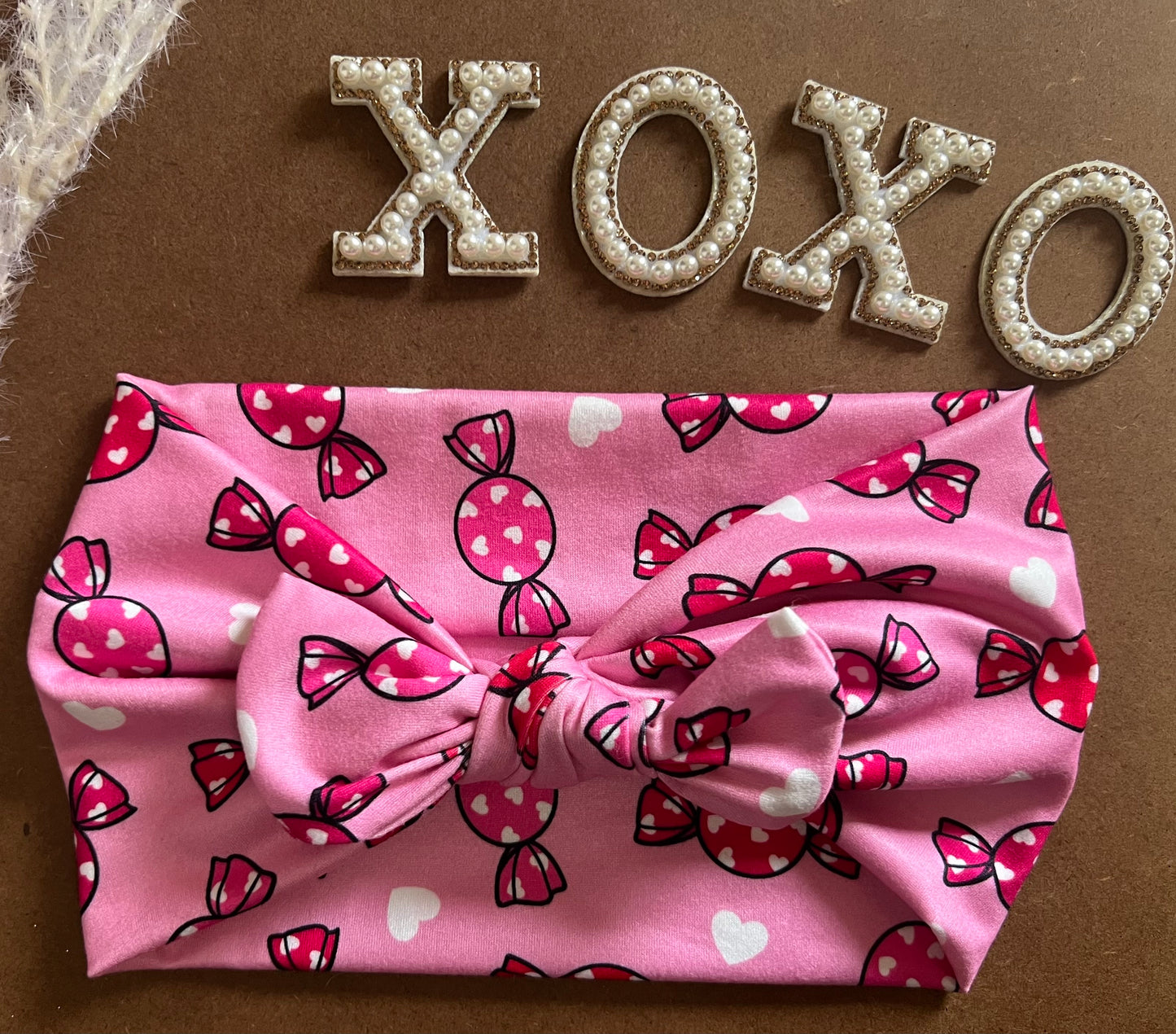 Wrapped candy Faux Bow