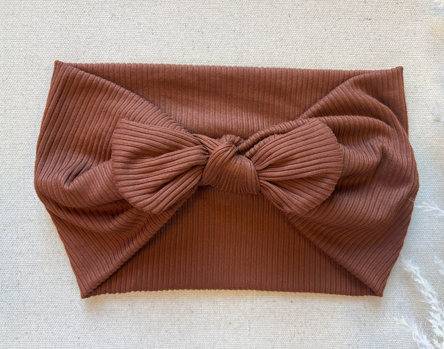 Rust Faux Bow